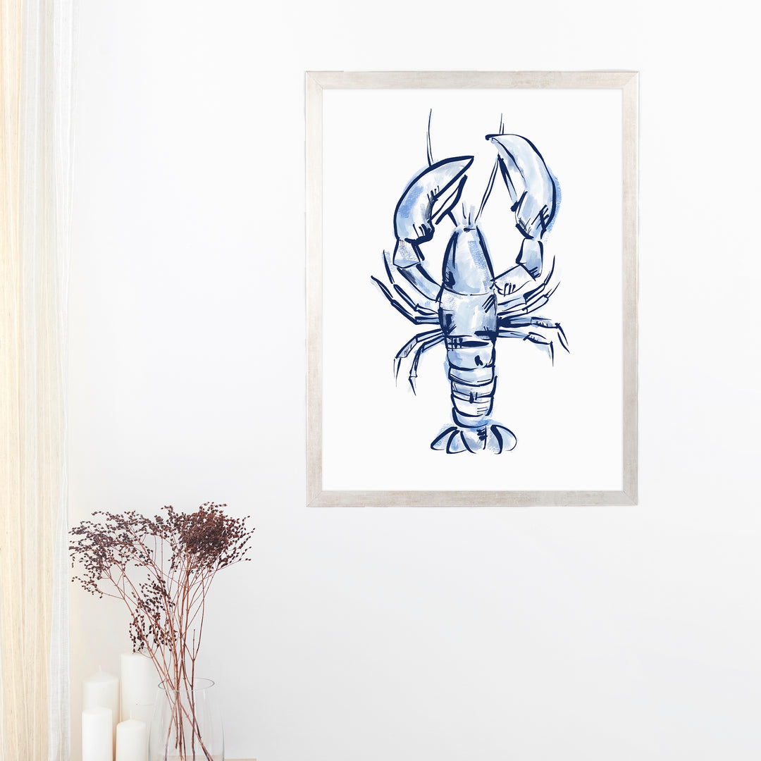 Nautical Lobster Sketch - Jetty Home