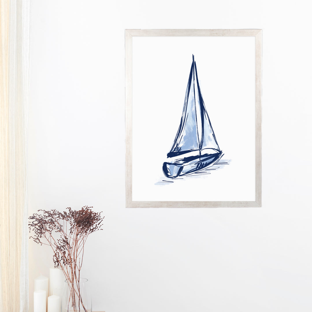 The Blue Sailboat, No. 4 - Jetty Home
