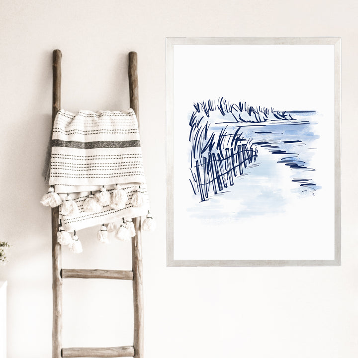 Seaside Sketch - Jetty Home