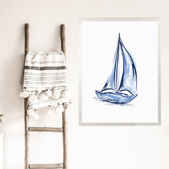 The Blue Sailboat, No. 1 - Jetty Home