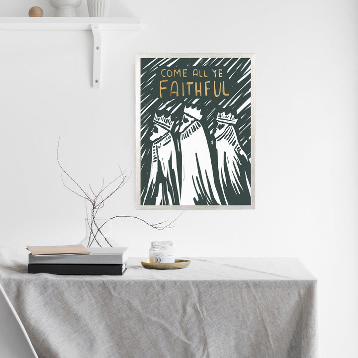 Rustic Come All Ye Faithful - Jetty Home