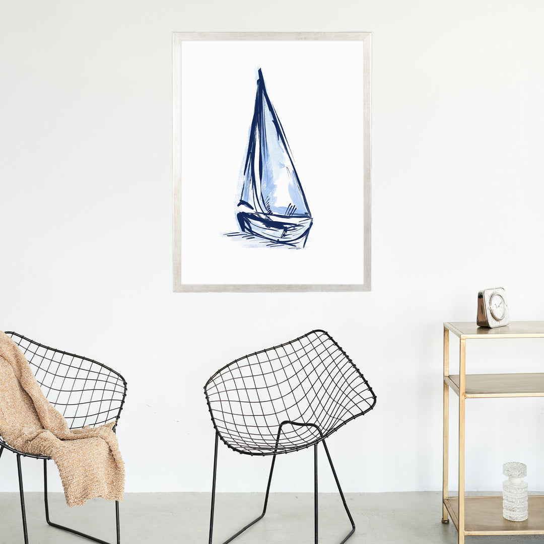 The Blue Sailboat, No. 3 - Jetty Home