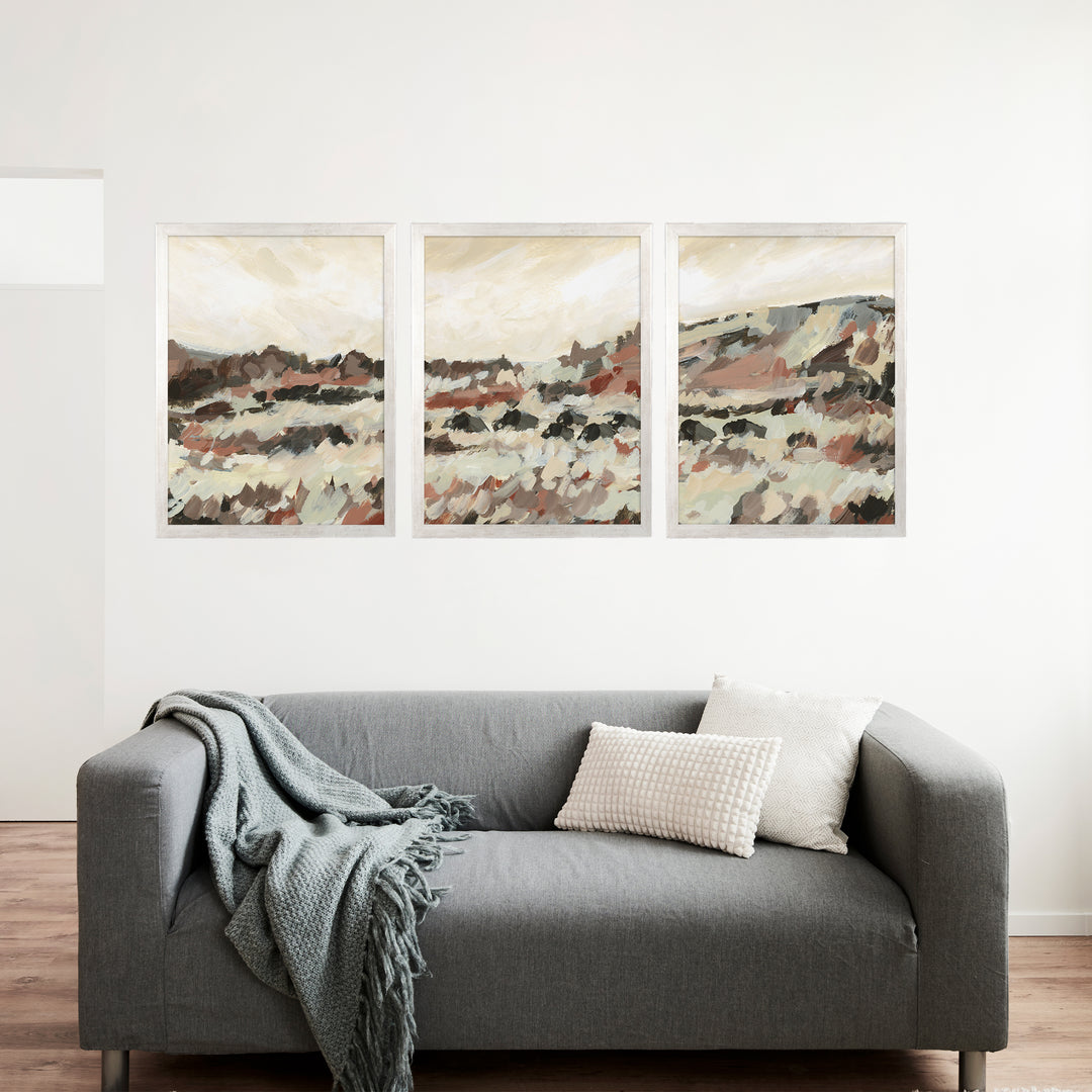 Over the Range Triptych - Set of 3