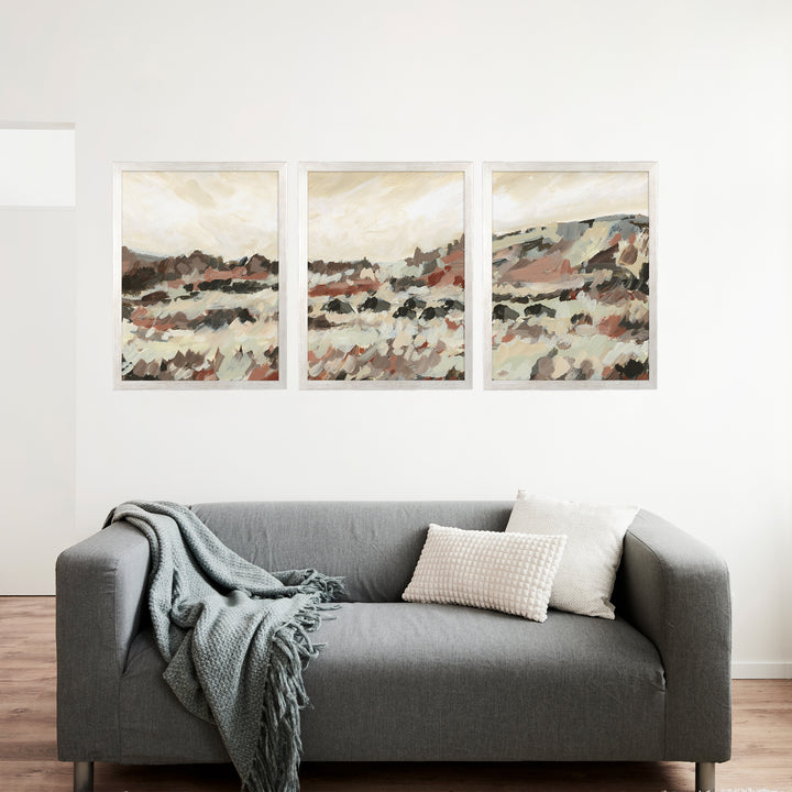 Over the Range Triptych - Set of 3