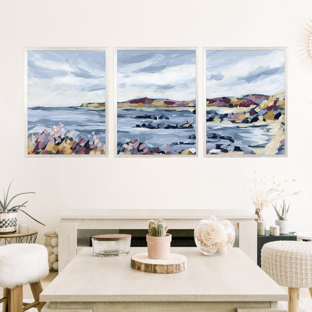 The Northern Coast Triptych - Set of 3 - Jetty Home