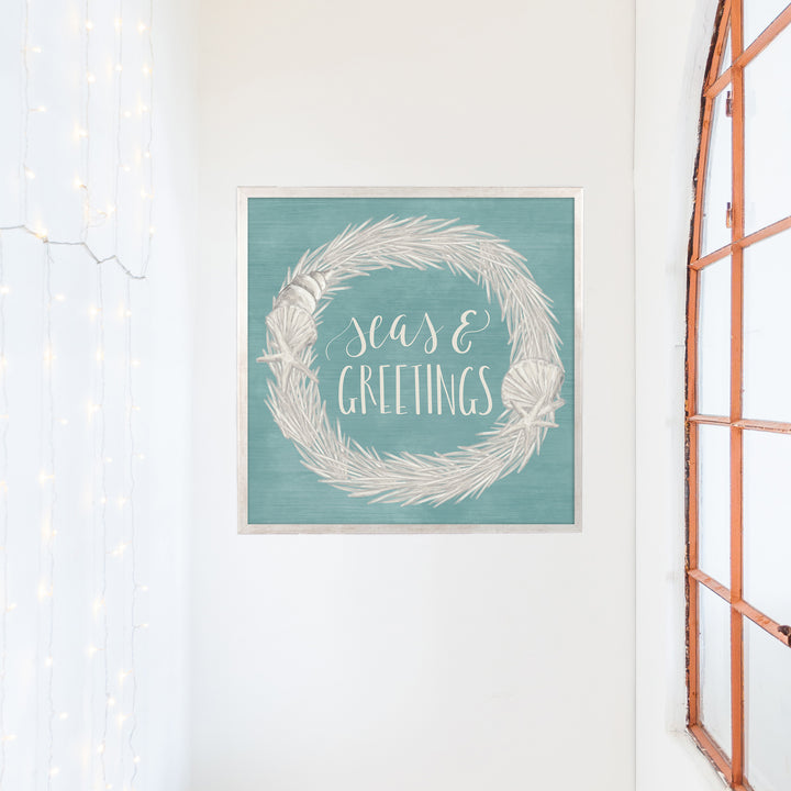 Seas & Greetings Wreath