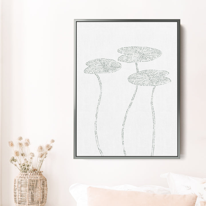 Modern Lily Pad Illustration