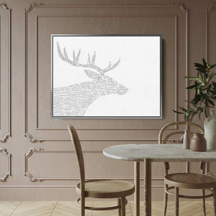 Minimalist Deer Illustration