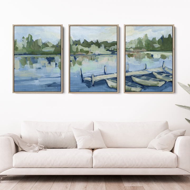 The Lakeside Dock - Set of 3