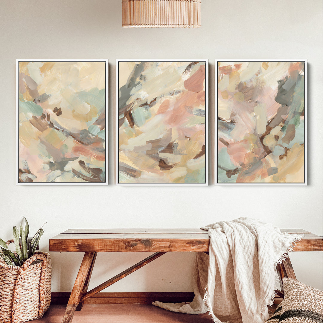 Sunbaked Mesa Triptych - Set of 3
