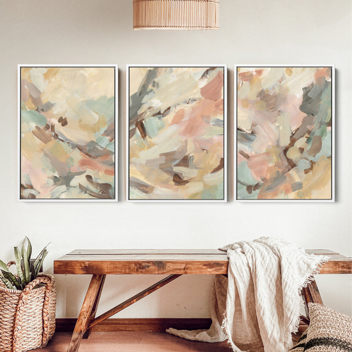 Sunbaked Mesa Triptych - Set of 3