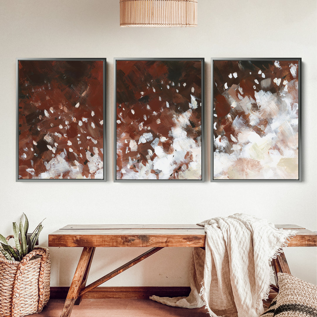 The Chestnut Horse Triptych - Set of 3 - Jetty Home