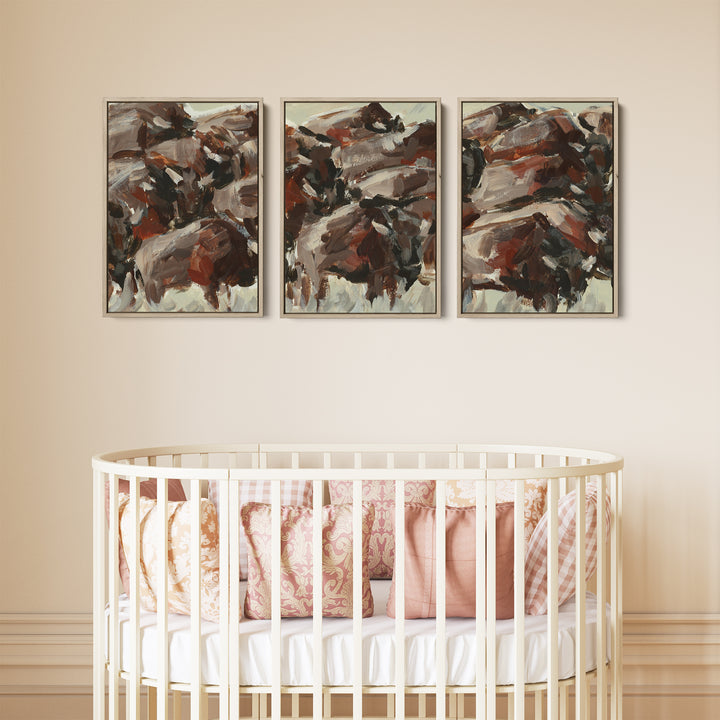 The Wild West Triptych - Set of 3