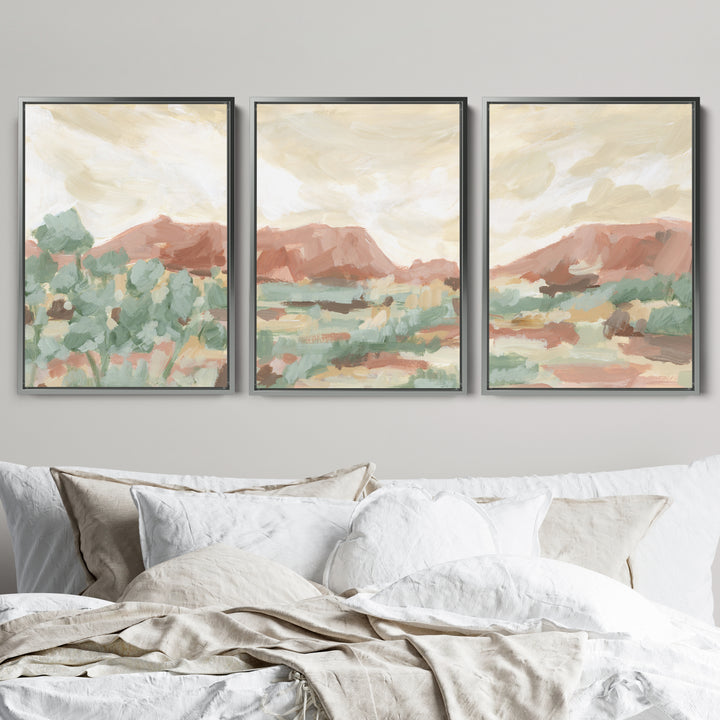 Under the Western Sky Triptych - Set of 3 - Jetty Home