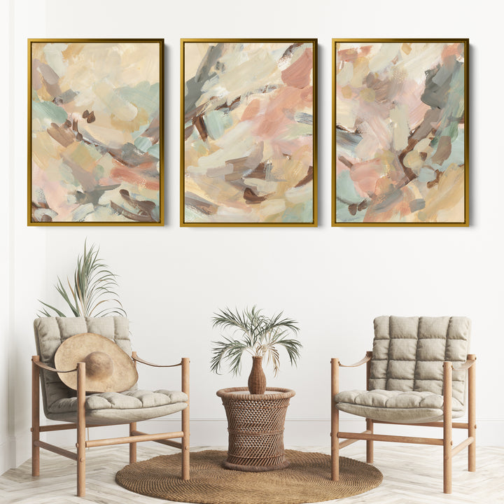 Sunbaked Mesa Triptych - Set of 3