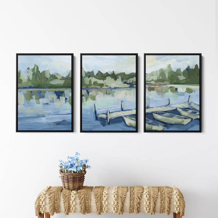 The Lakeside Dock - Set of 3