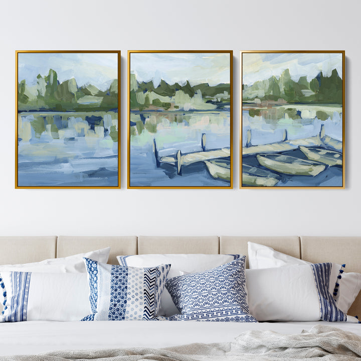 The Lakeside Dock - Set of 3