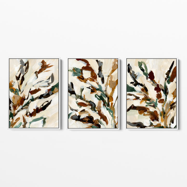 Wildflowers of Autumn - Set of 3