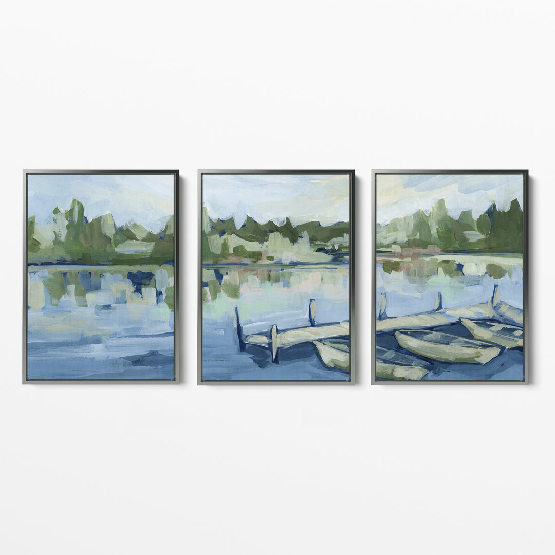 The Lakeside Dock - Set of 3