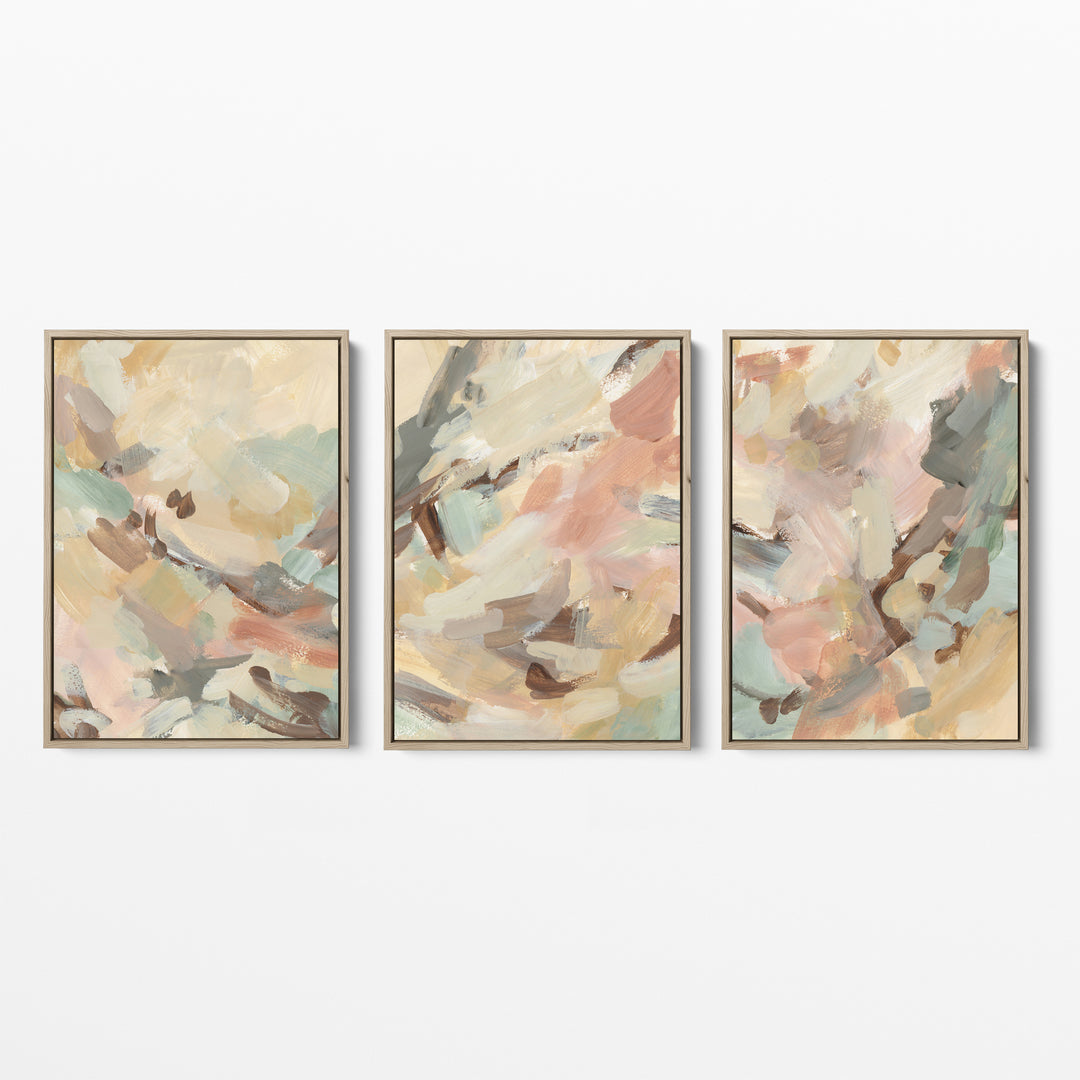 Sunbaked Mesa Triptych - Set of 3