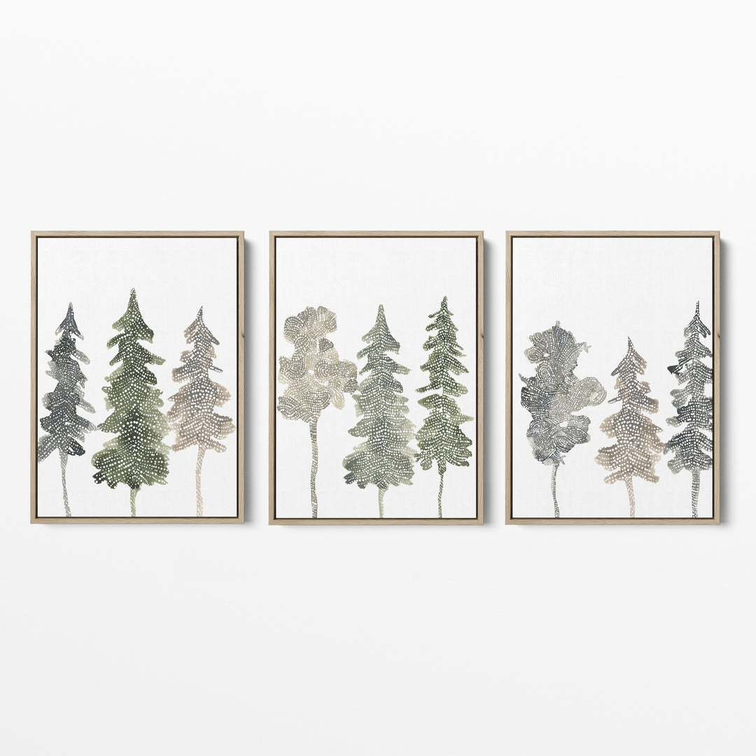 Mystical Forest Trees - Set of 3