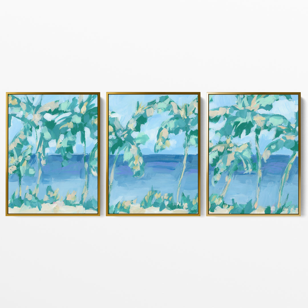 The Sunny Coast Triptych - Set of 3