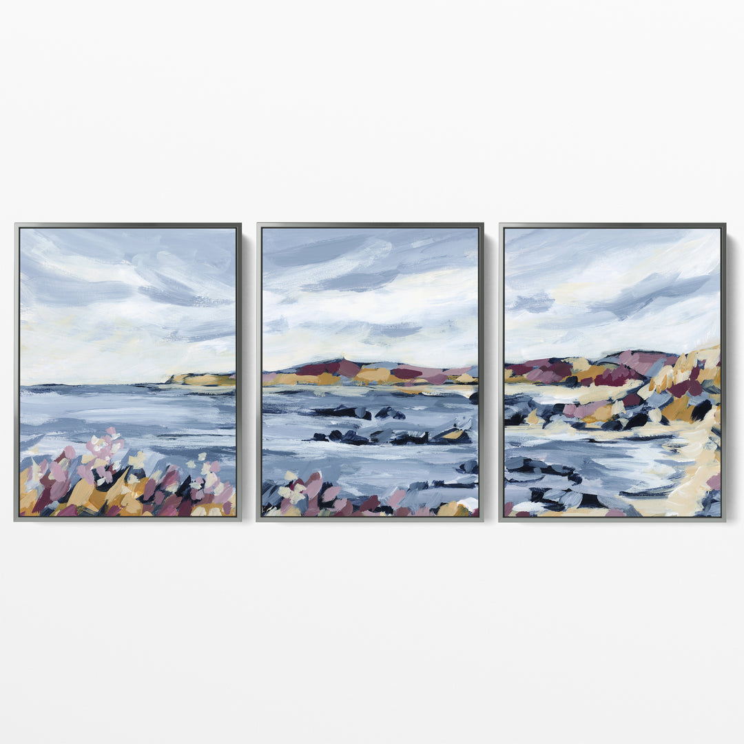 The Northern Coast Triptych - Set of 3 - Jetty Home
