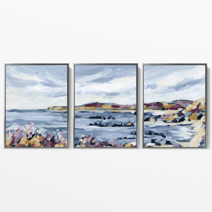 The Northern Coast Triptych - Set of 3 - Jetty Home