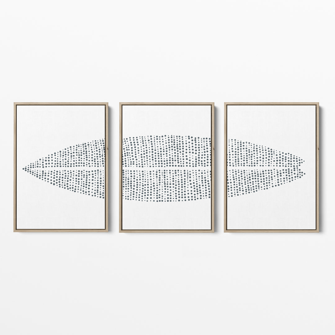 Modern Surfboard - Set of 3