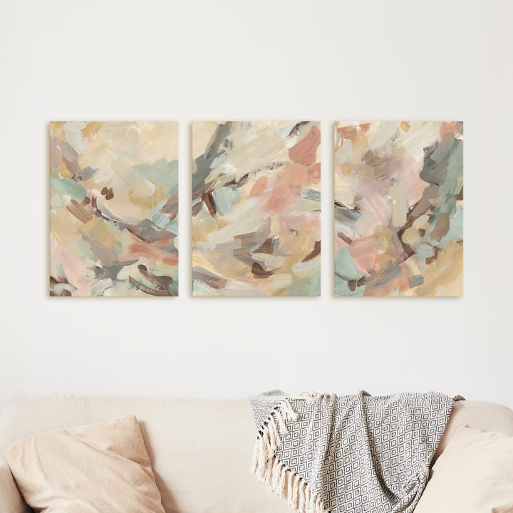 Sunbaked Mesa Triptych - Set of 3