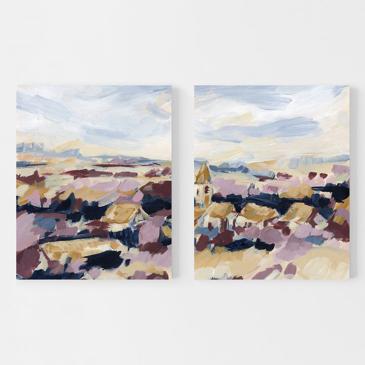 Settled Ground Diptych - Set of 2 - Jetty Home