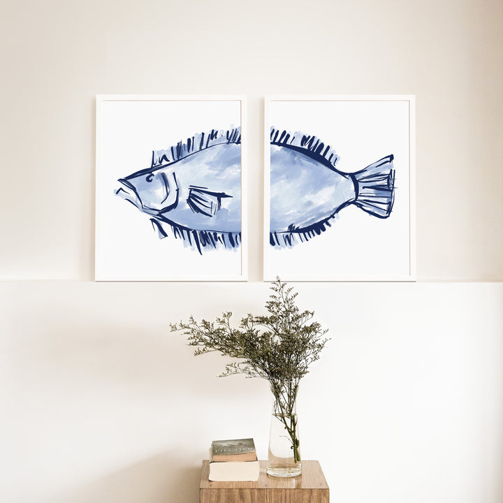 Fluke Study Diptych - Set of 2 - Jetty Home