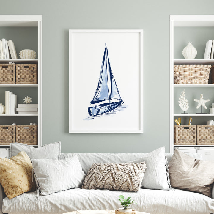 The Blue Sailboat, No. 4 - Jetty Home