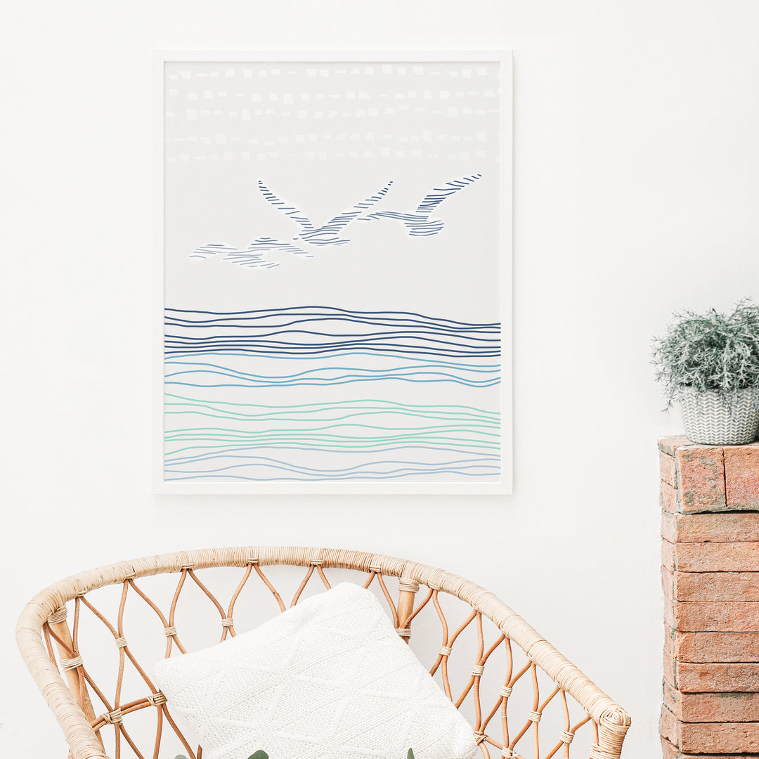 Minimalist Gulls - Jetty Home
