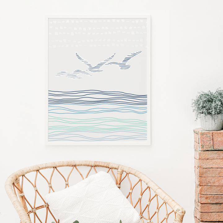 Minimalist Gulls - Jetty Home