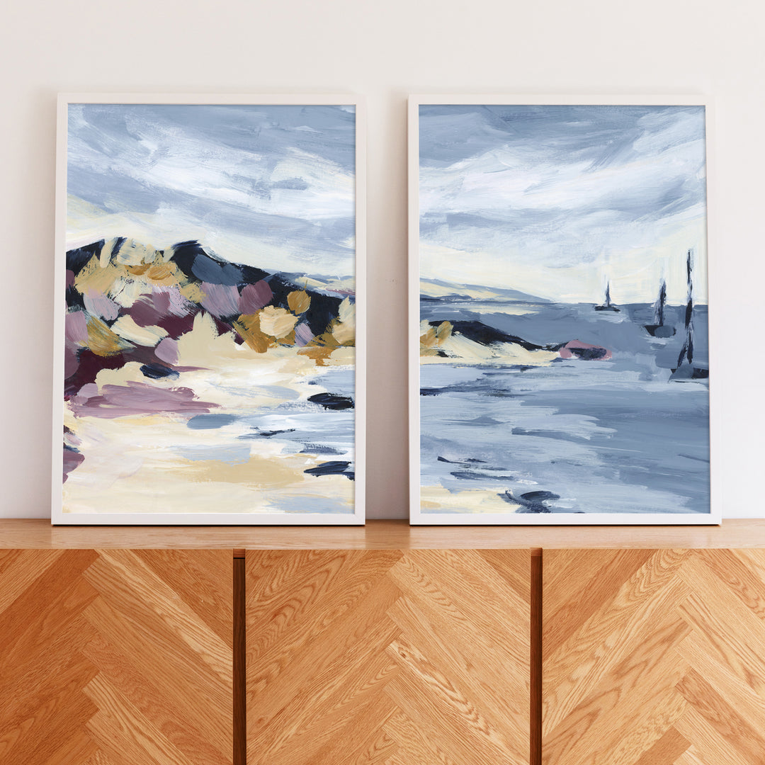 Driftline Diptych - Set of 2 - Jetty Home
