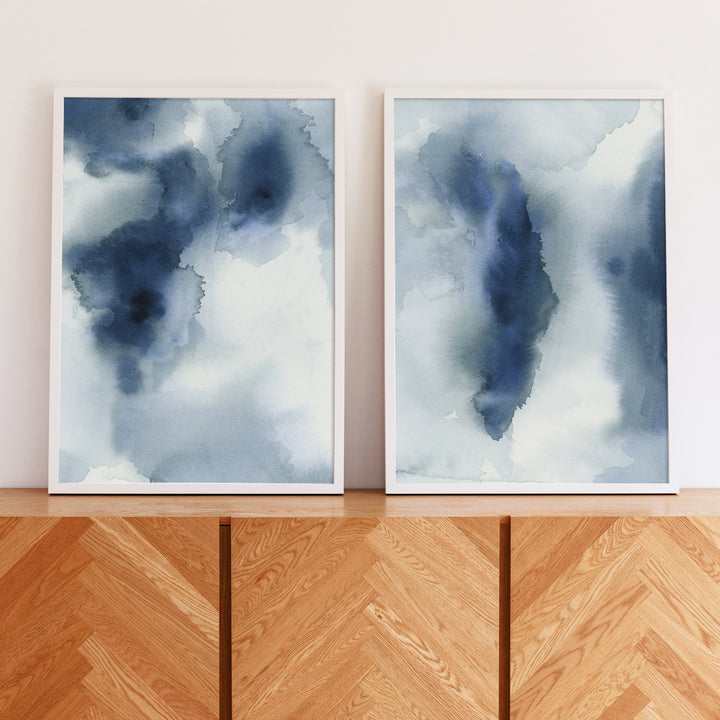 Sea Smoke Diptych - Set of 2
