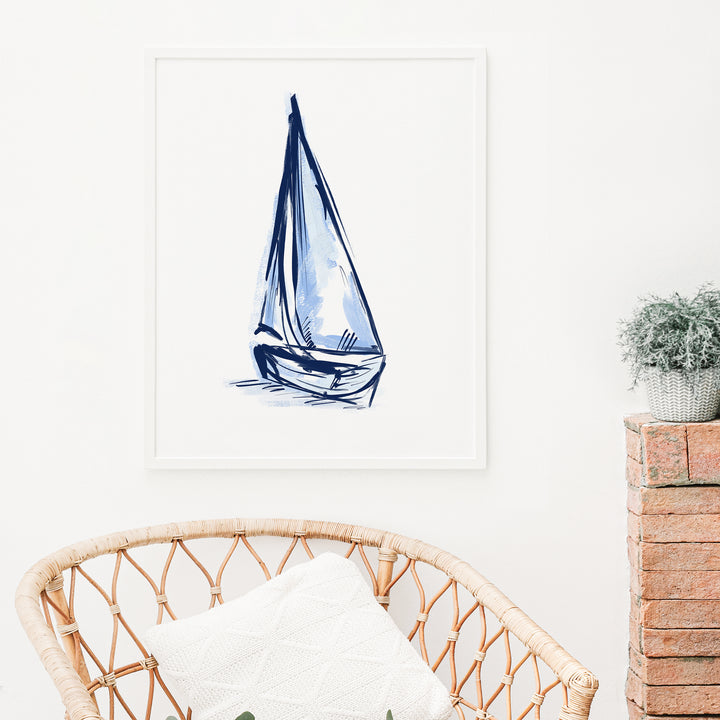 The Blue Sailboat, No. 3 - Jetty Home