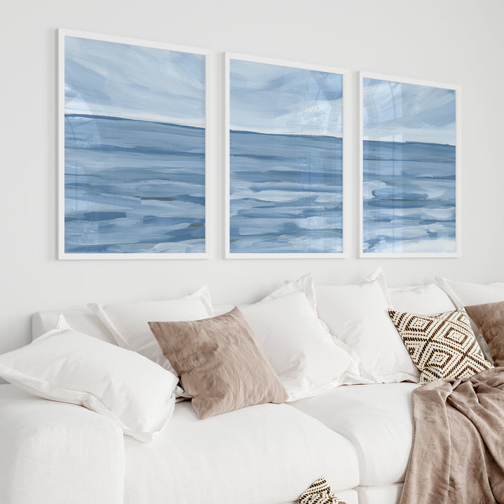 Blue Horizon - Set of 3