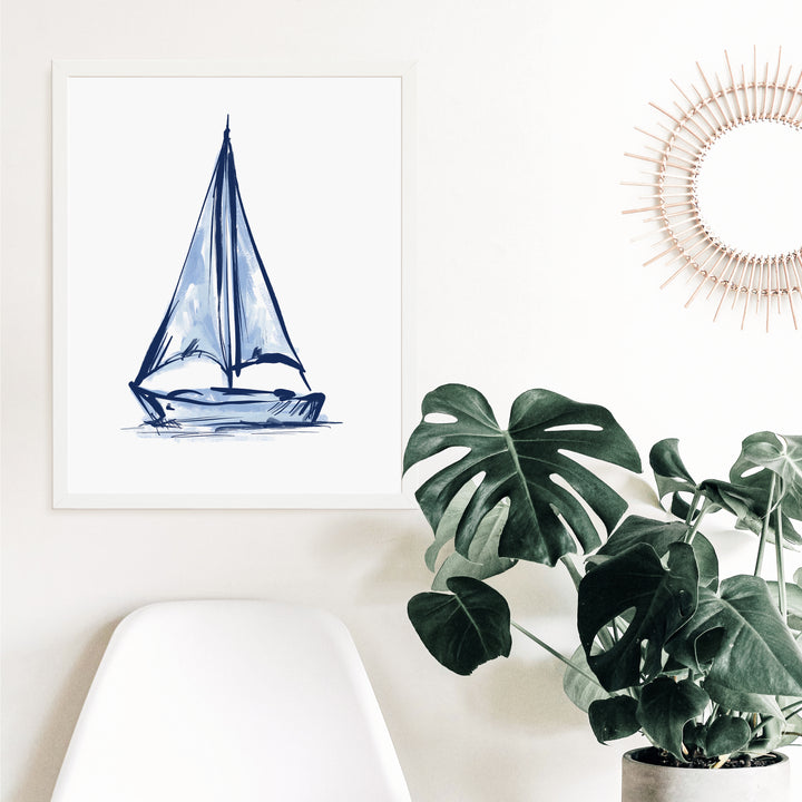 The Blue Sailboat, No. 2 - Jetty Home