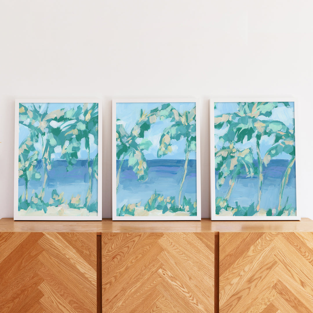 The Sunny Coast Triptych - Set of 3