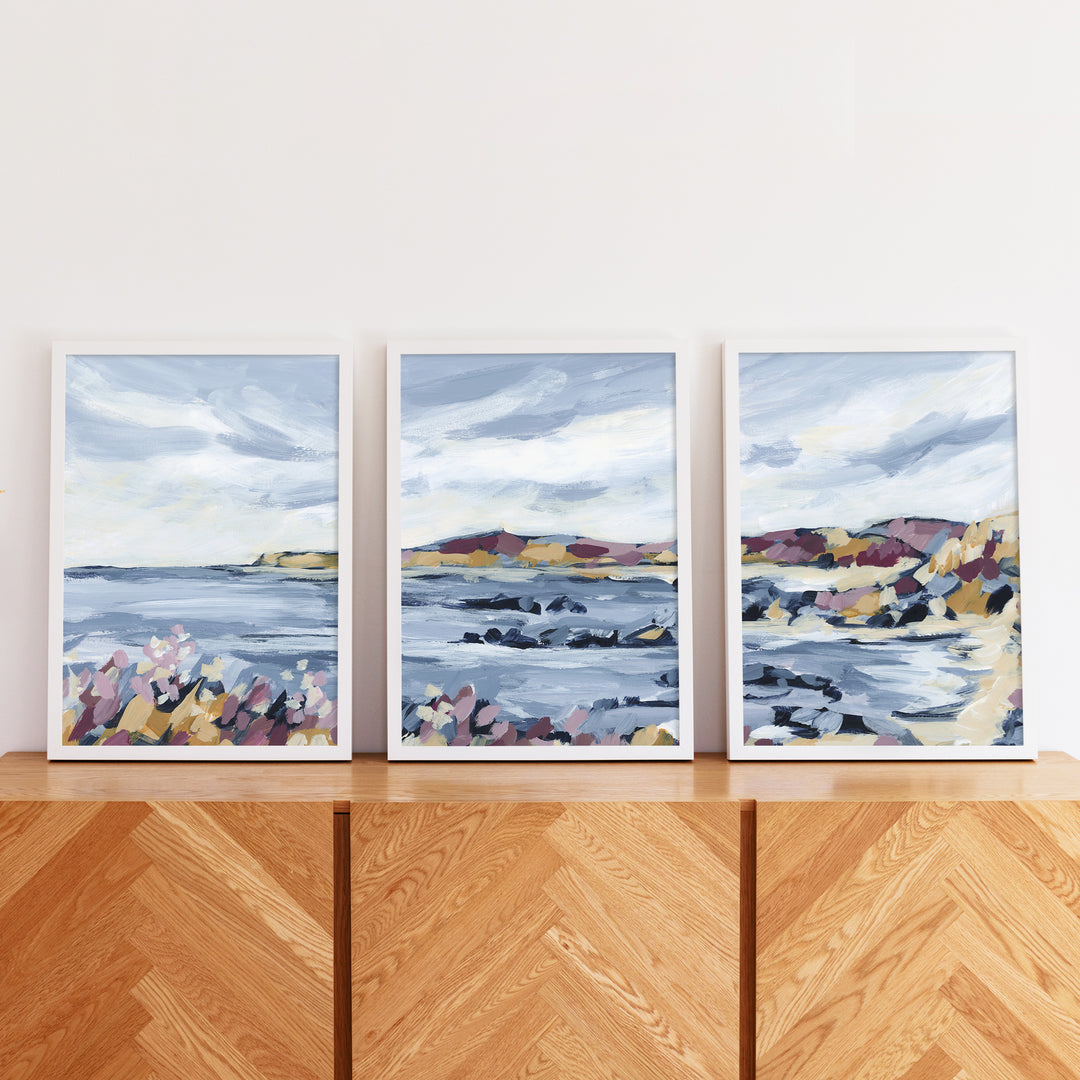 The Northern Coast Triptych - Set of 3 - Jetty Home