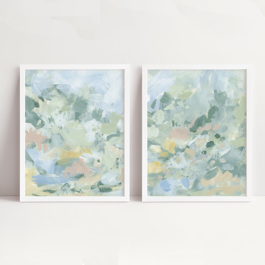 The Meadow Diptych - Set of 2 - Jetty Home