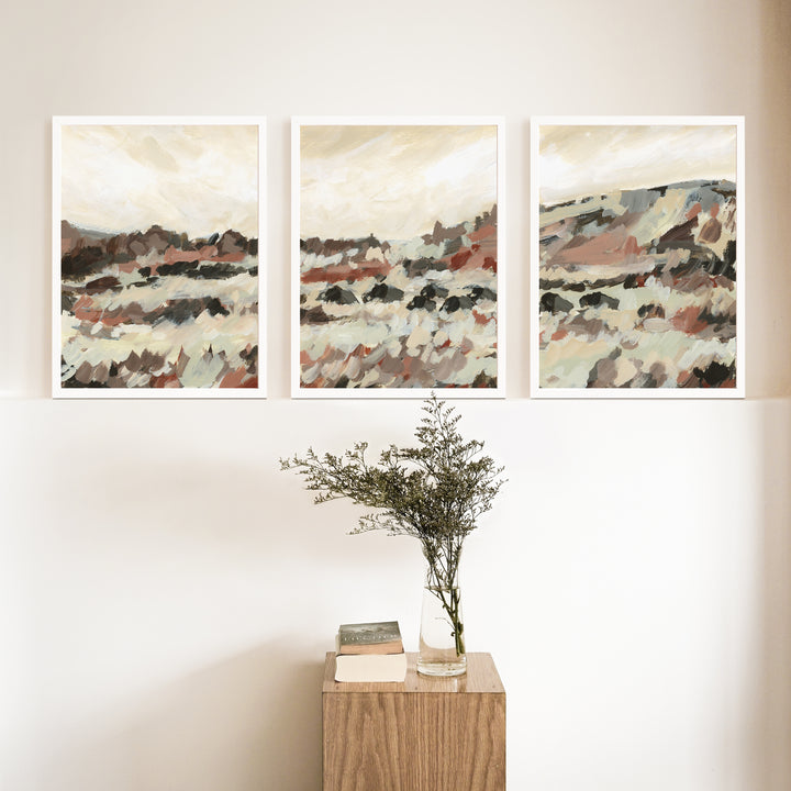 Over the Range Triptych - Set of 3