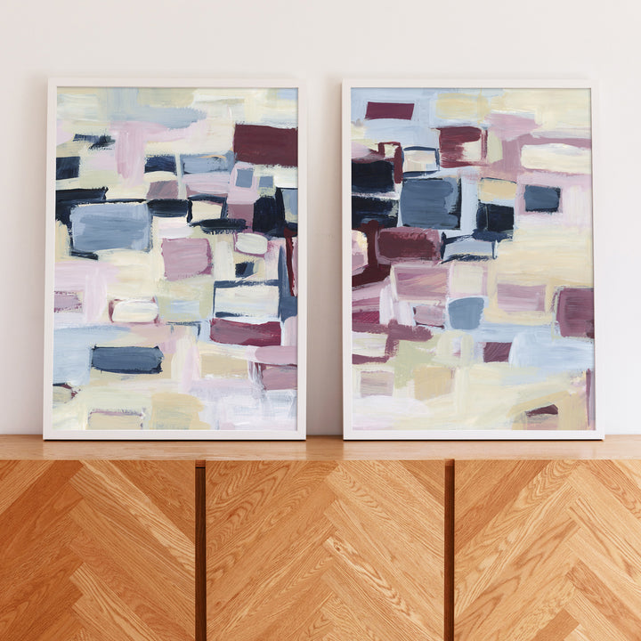 Gentle Shift Diptych - Set of 2 - Jetty Home