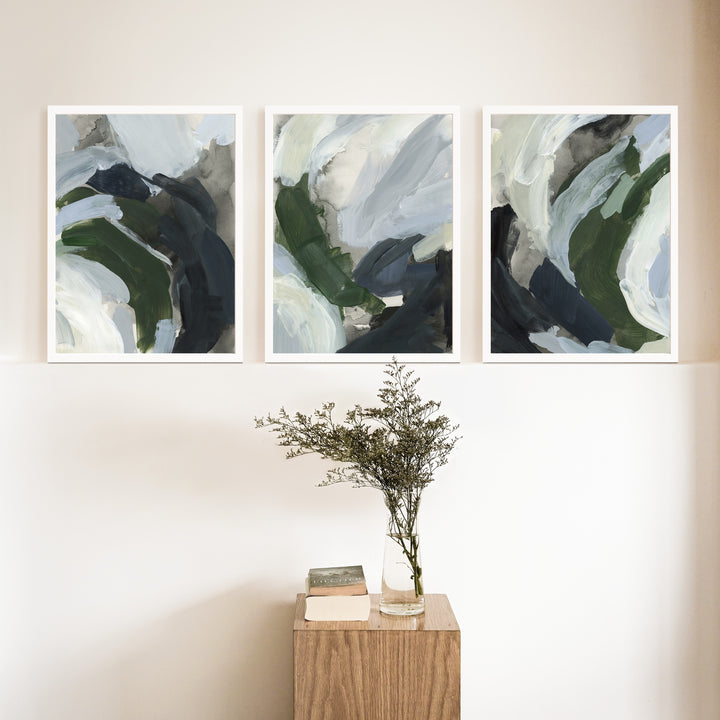 Abstracted Flood - Set of 3