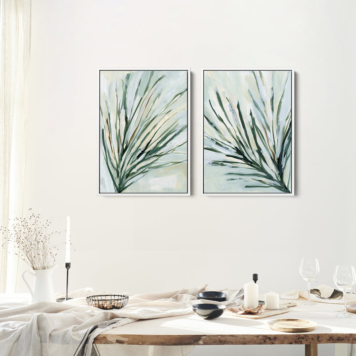 Pine Needles Painting - Set of 2