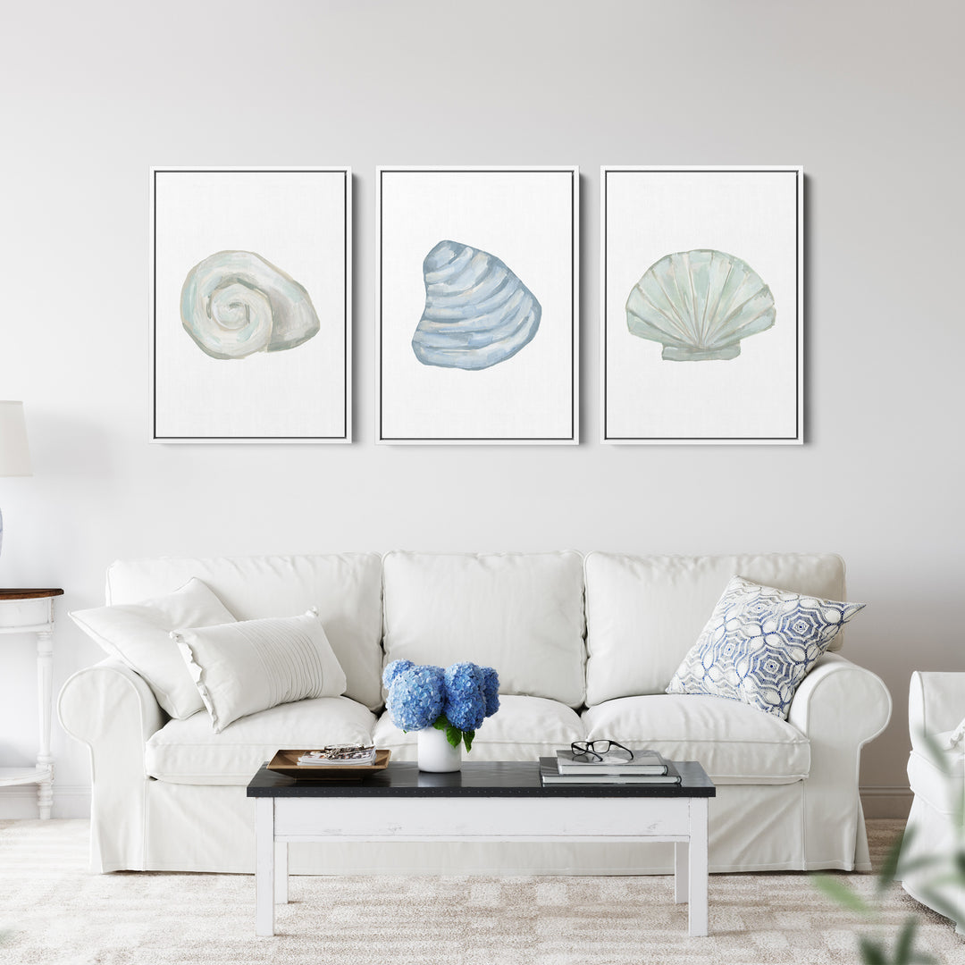 Seashell Trio, No. 2 - Set of 3