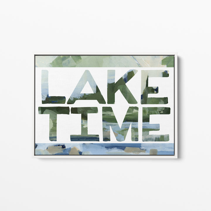 Lake Time Sign