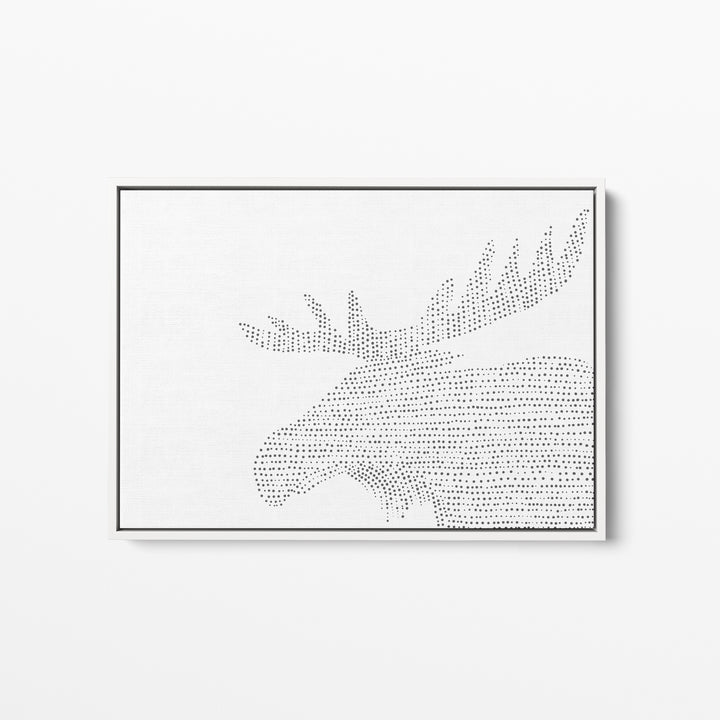 Minimalist Moose Illustration